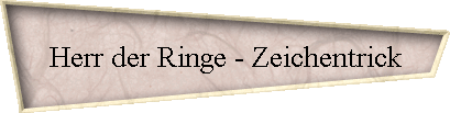 Herr der Ringe - Zeichentrick